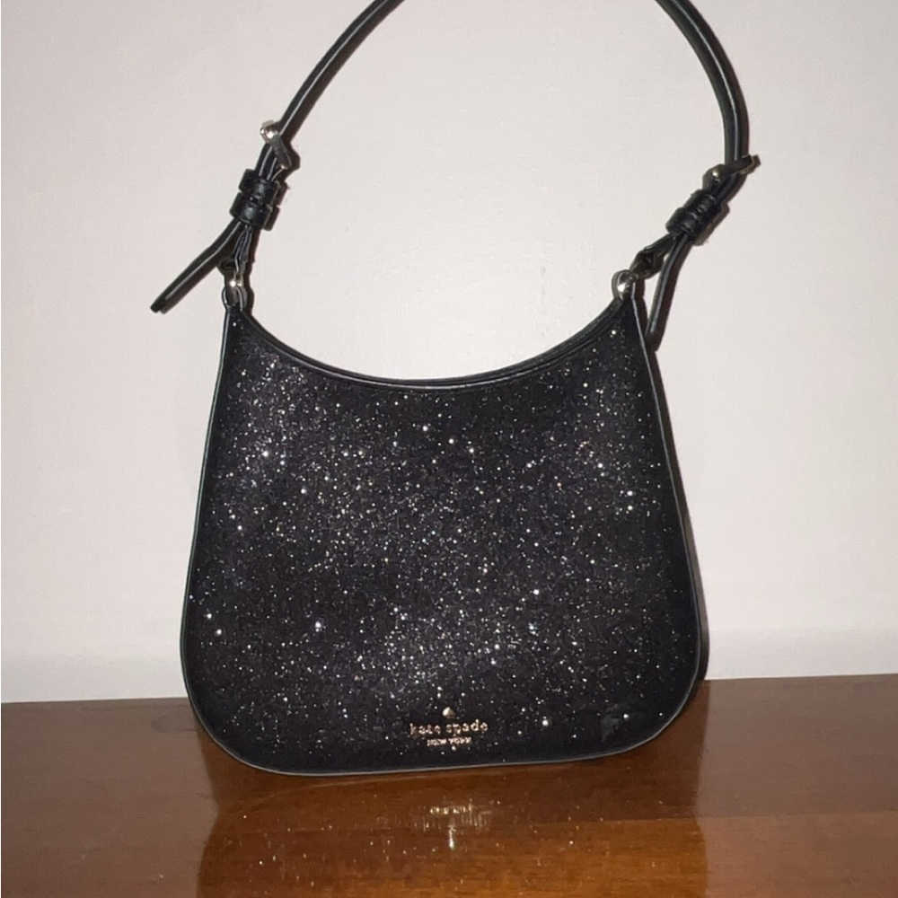 Kate Spade Sparkling Black Shoulder Bag